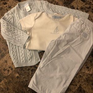 Janie & Jack 3 piece outfit